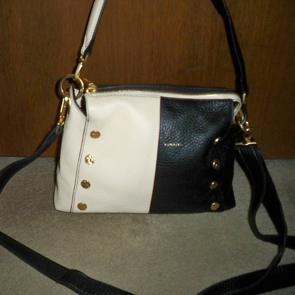 Hammitt Bryant Contrast​/​Brushed Gold Hammered Medium, EUC!! $475